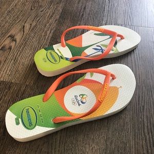 Limited Edition Rio Olympics Havaianas Flip Flops